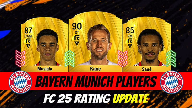 FC 25: Guess Bayern Munich EA FC 25 Player Ratings