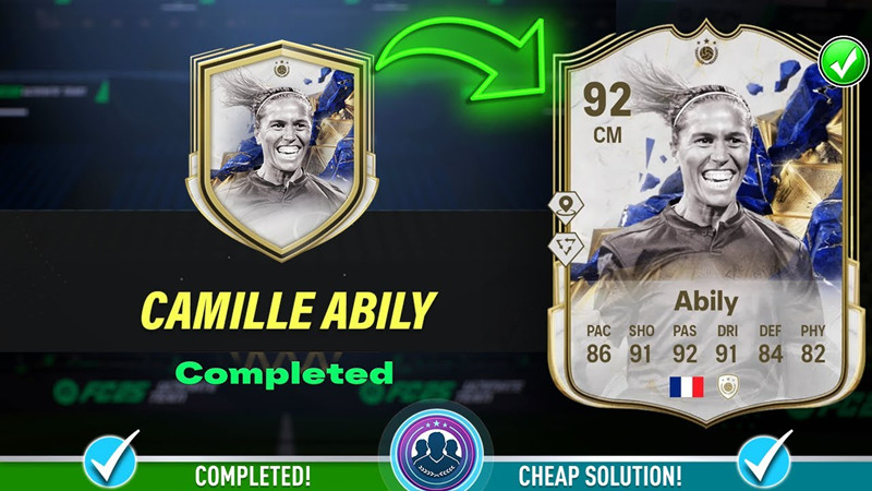 EA FC 25 Camille Abily TOTY Icon SBC